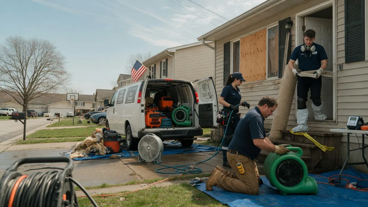 Water Damage Restoration in Cutler, OH near me